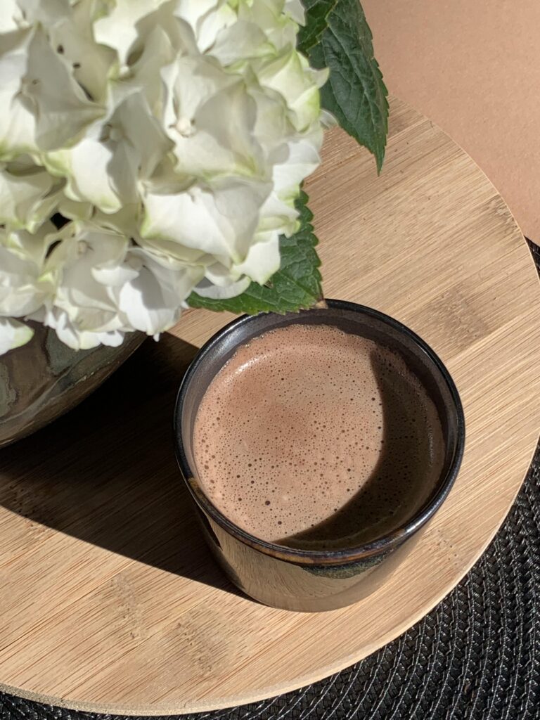 chaga hot chocolate