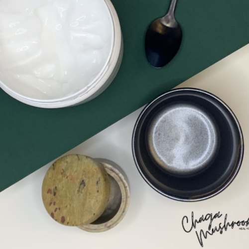 DIY Chaga Mushroom Cream DIY CHAGA CREAM